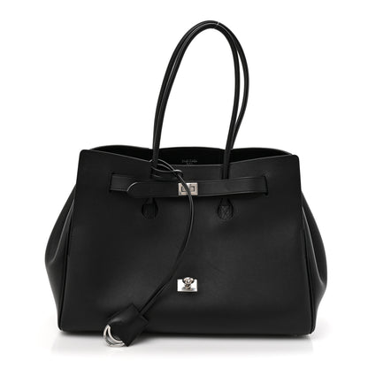 Balenciaga Smooth Calfskin Medium Bel Air Carry All Bag Black 1 of 10
