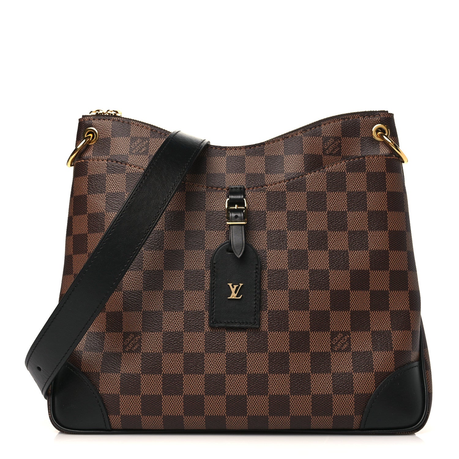 Louis Vuitton Damier Ebene Odeon MM Black 1 of 8