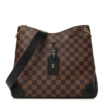 Louis Vuitton Damier Ebene Odeon MM Black 1 of 8