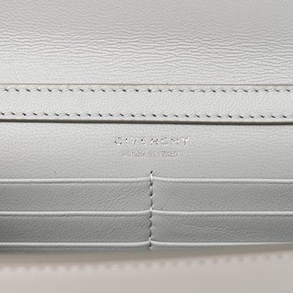 Givenchy Calfskin 4G Wallet on Chain Cloud Grey 6 of 11