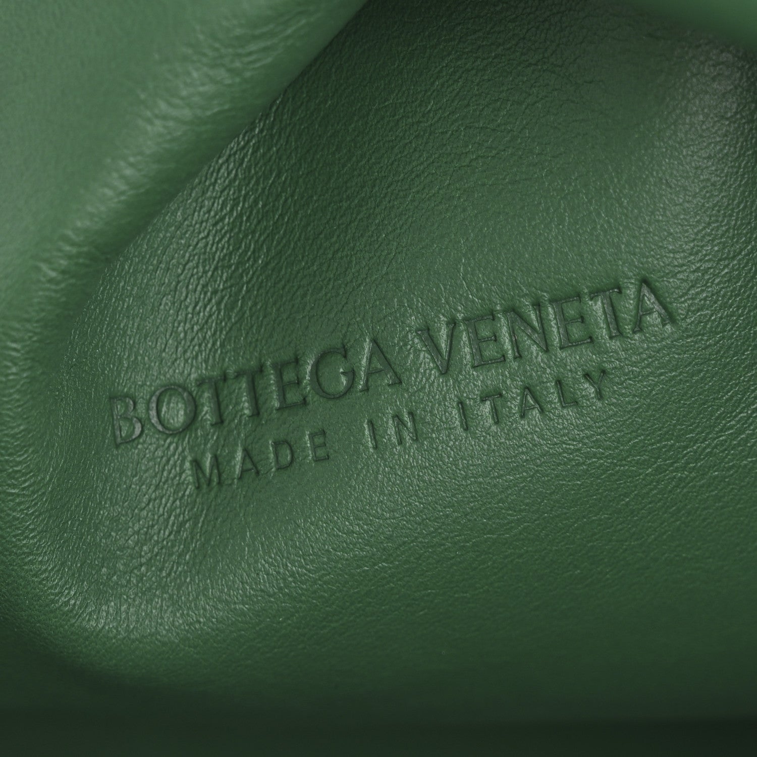 Bottega Veneta Smooth Butter Calf The Pouch Oversized Clutch Racing Green 6 of 11