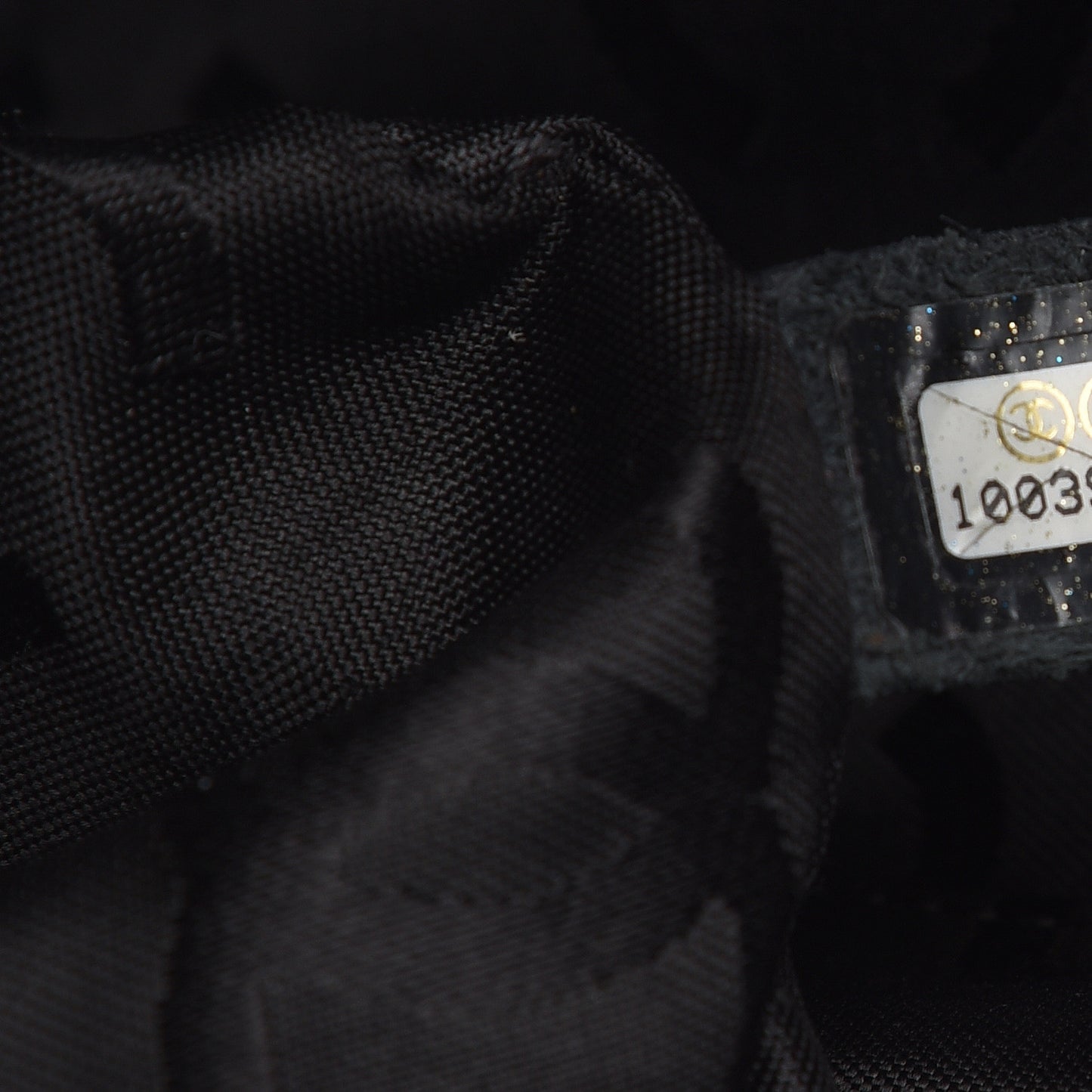 Calfskin Quilted Large Cambon Bowler Beige Black