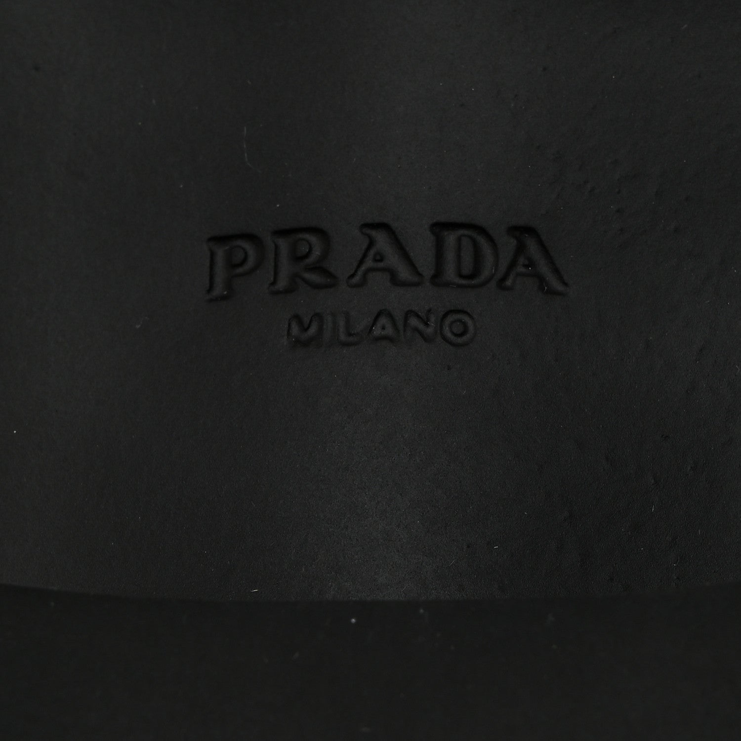 Prada Metallic Brushed Calfskin Metal Triangle Logo 50mm Loafers 40 Platino 8 of 9