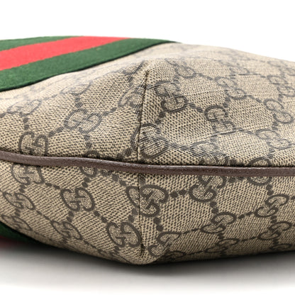 Gucci GG Supreme Monogram Web Small Ophidia Half Moon Hobo Brown 9 of 15