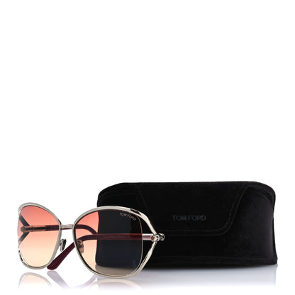 Tom Ford Metal Marta Sunglasses TF1091 Fuchsia 8 of 8