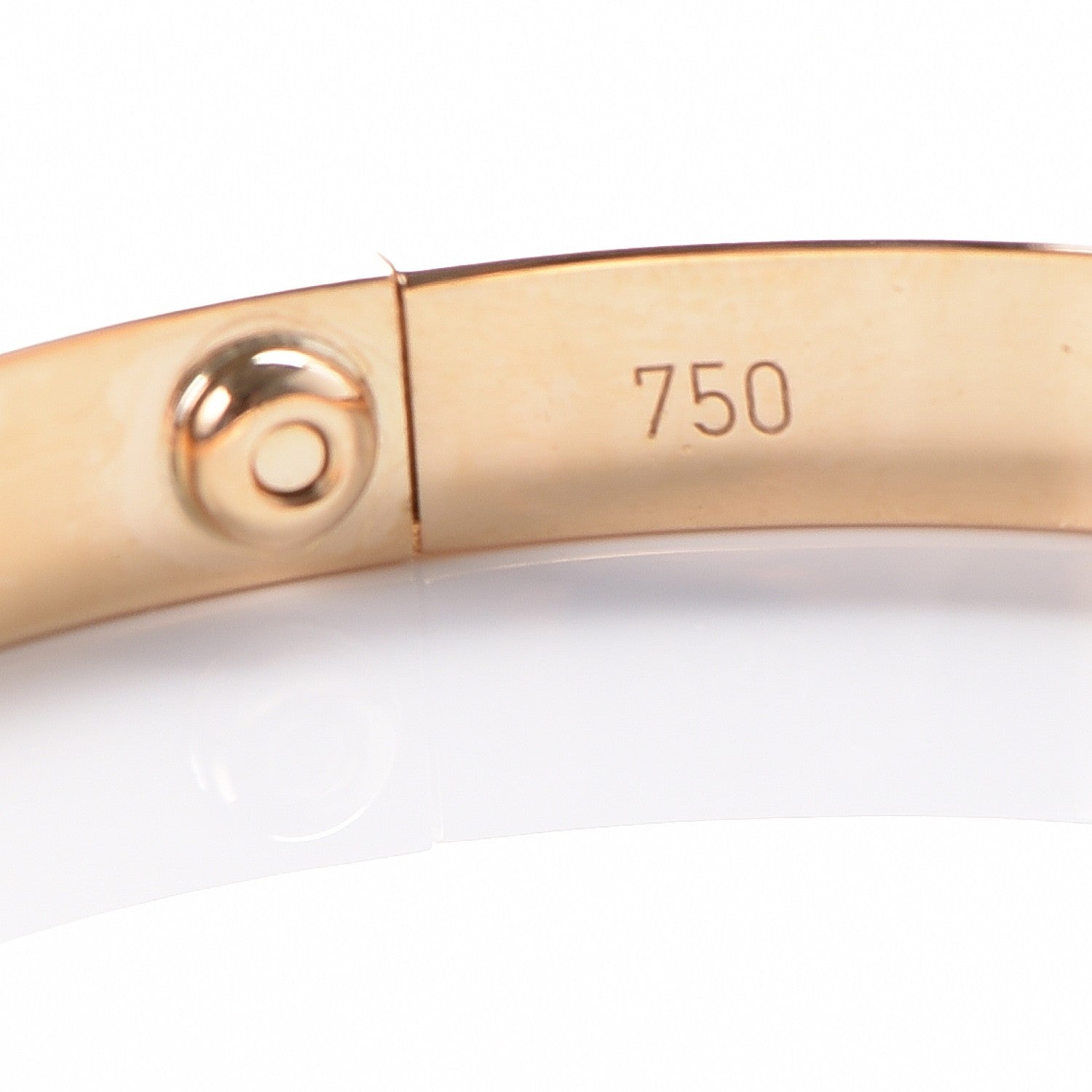 Cartier 18K Yellow Gold LOVE Bracelet 18 4 of 5