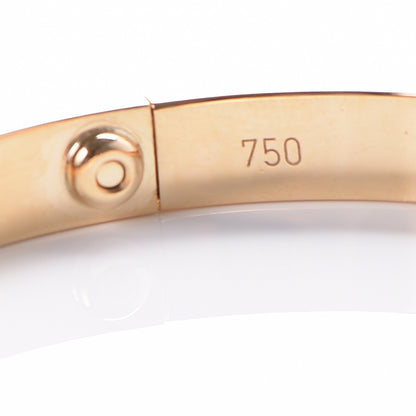 Cartier 18K Yellow Gold LOVE Bracelet 18 4 of 5