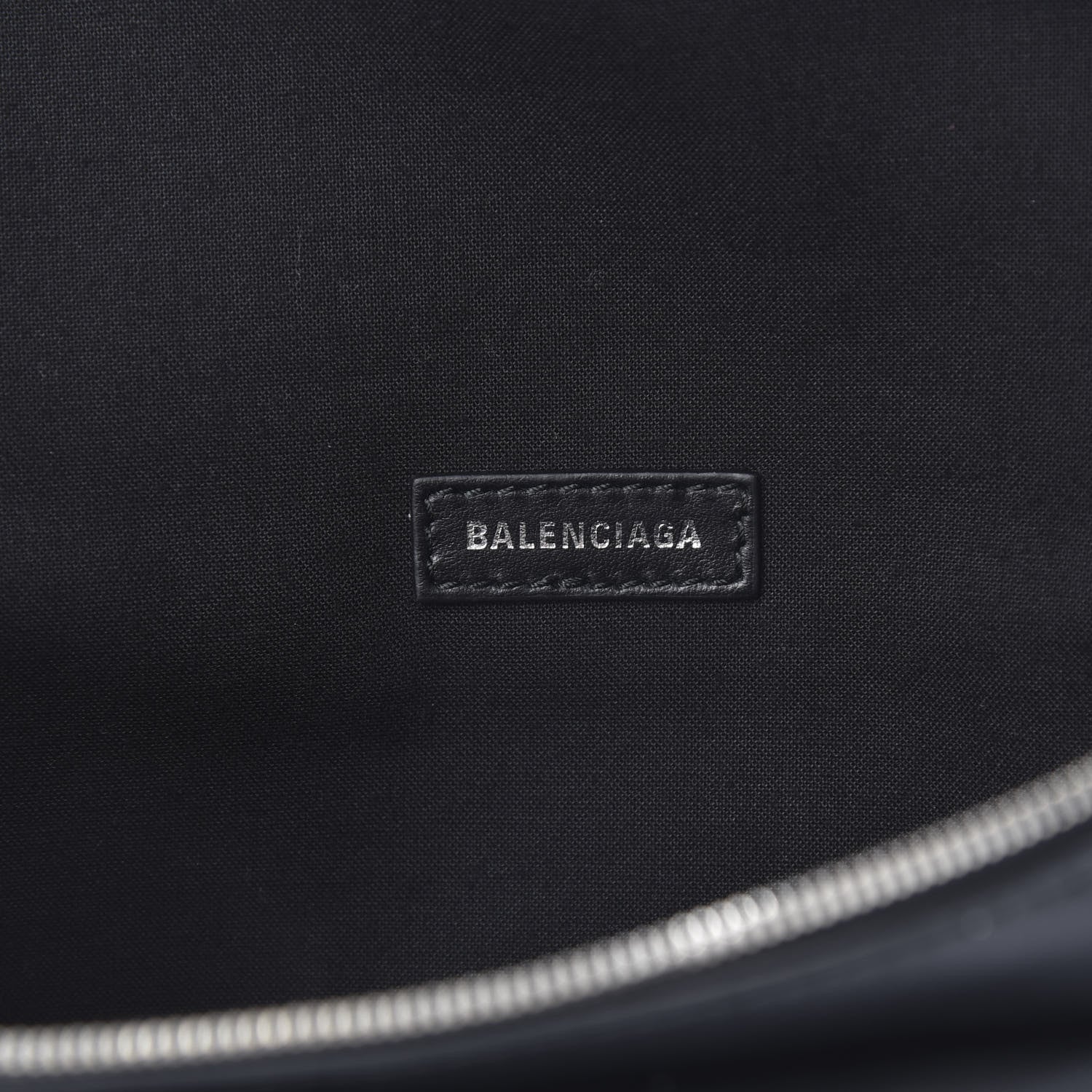 Balenciaga Supple Calfskin Signature Logo Large Everyday Beltpack Black 6 of 10