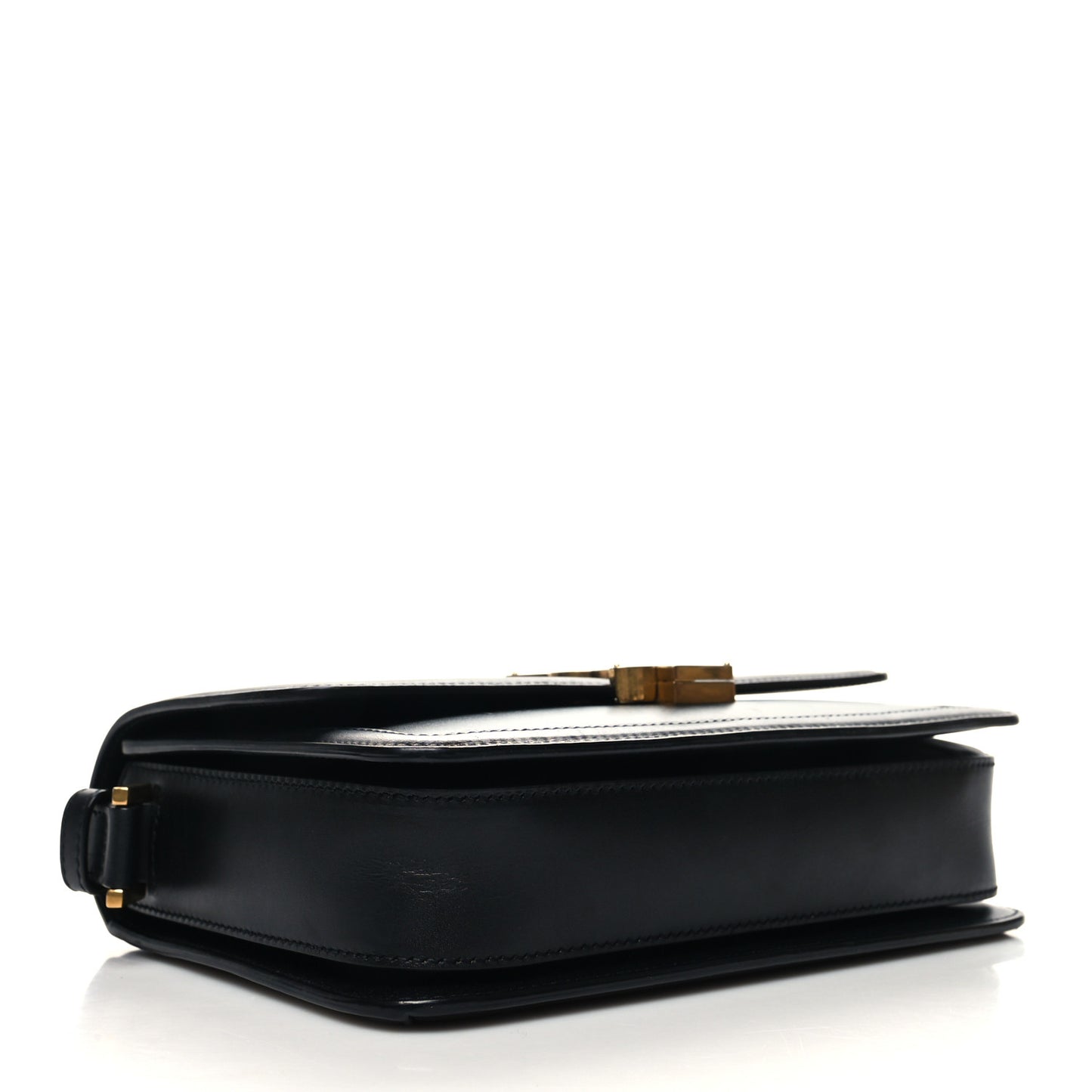 Box Calfskin Monogram Medium Solferino Satchel Black