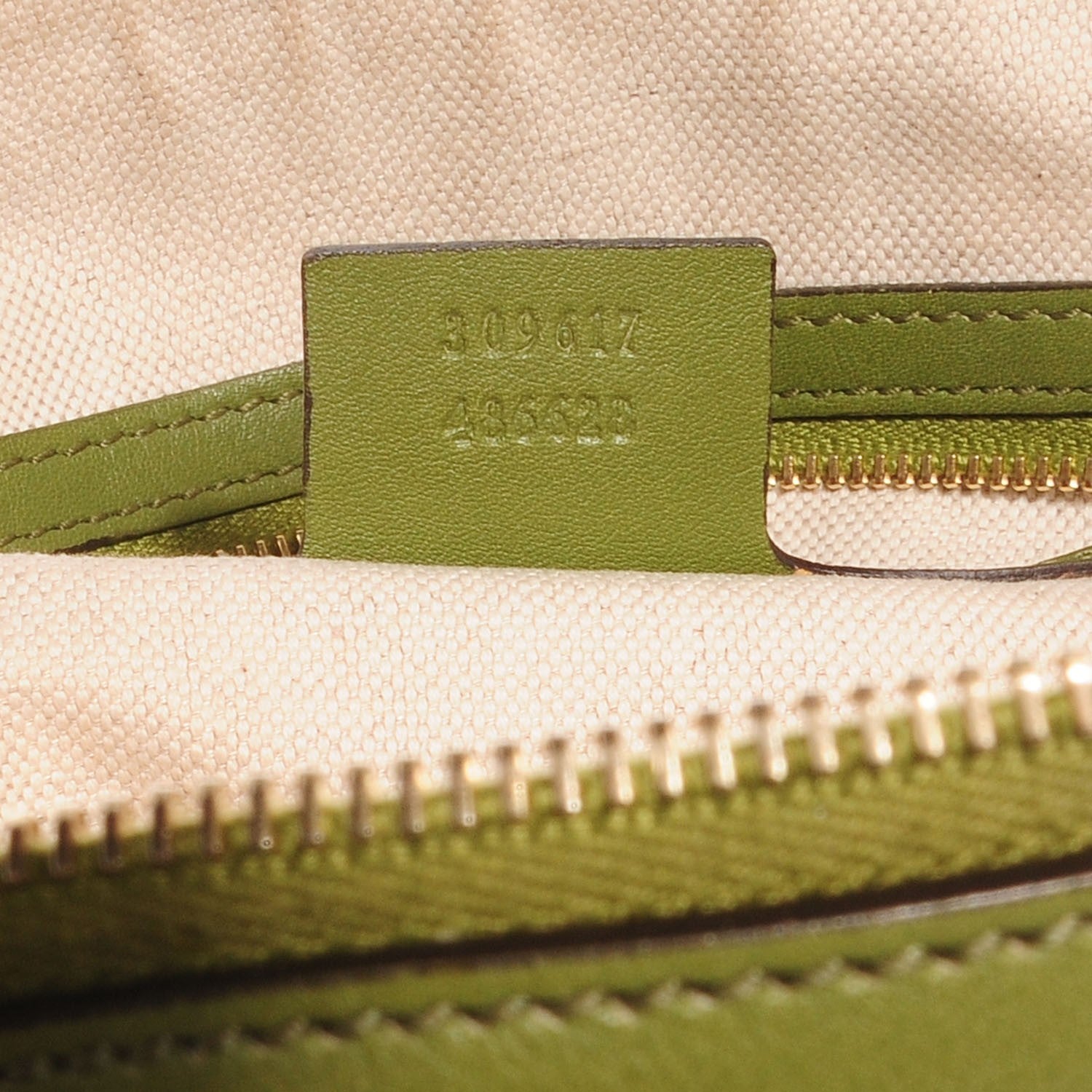 Gucci Microguccissima Small Nice Top Handle Bag Green 7 of 9