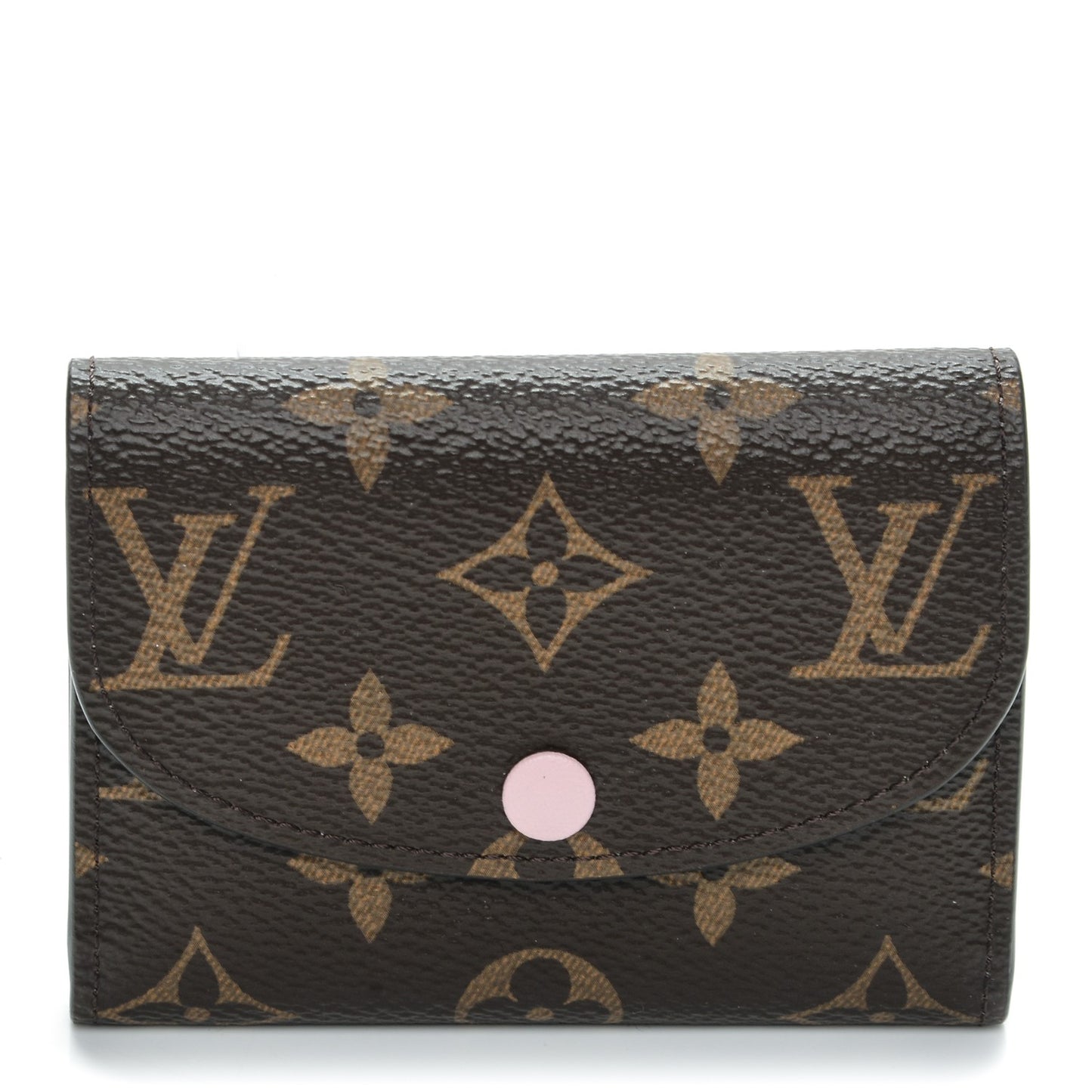 Monogram Rosalie Coin Purse Rose Ballerine