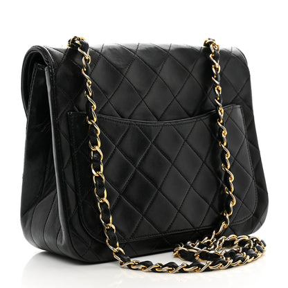 Chanel Lambskin Quilted Small Single Flap Black 3 of 12