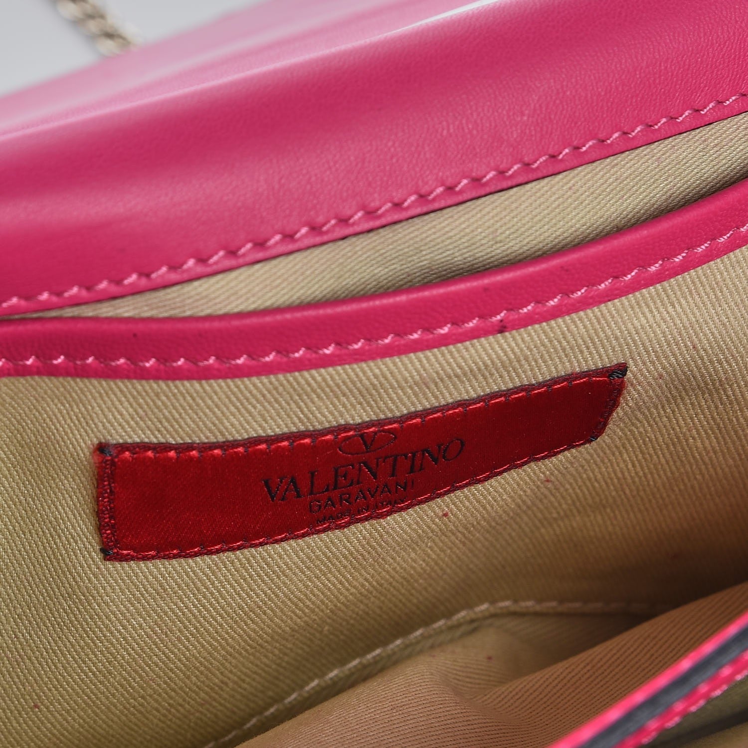 Valentino Garavani Nappa Va Va Voom Shoulder Bag Pop Fuxia 7 of 8