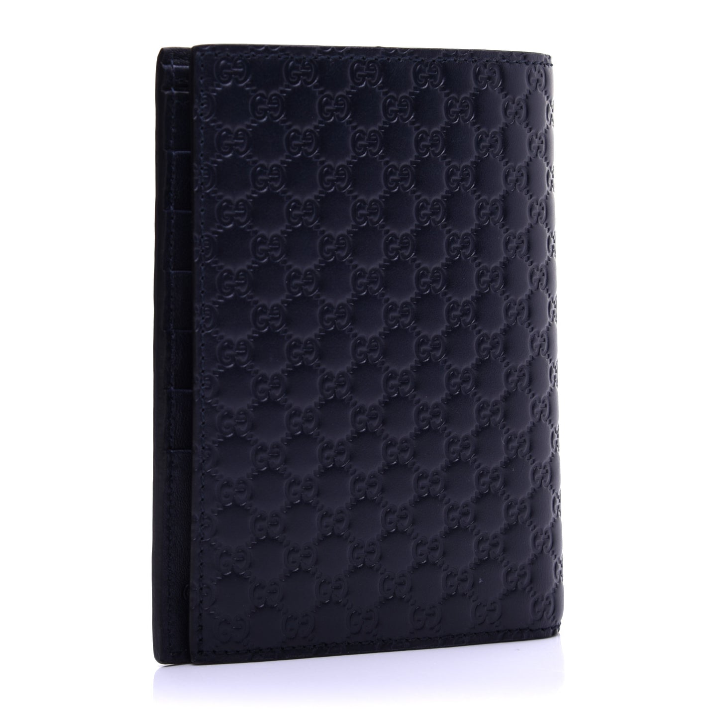 Microguccissima Passport Case Blue