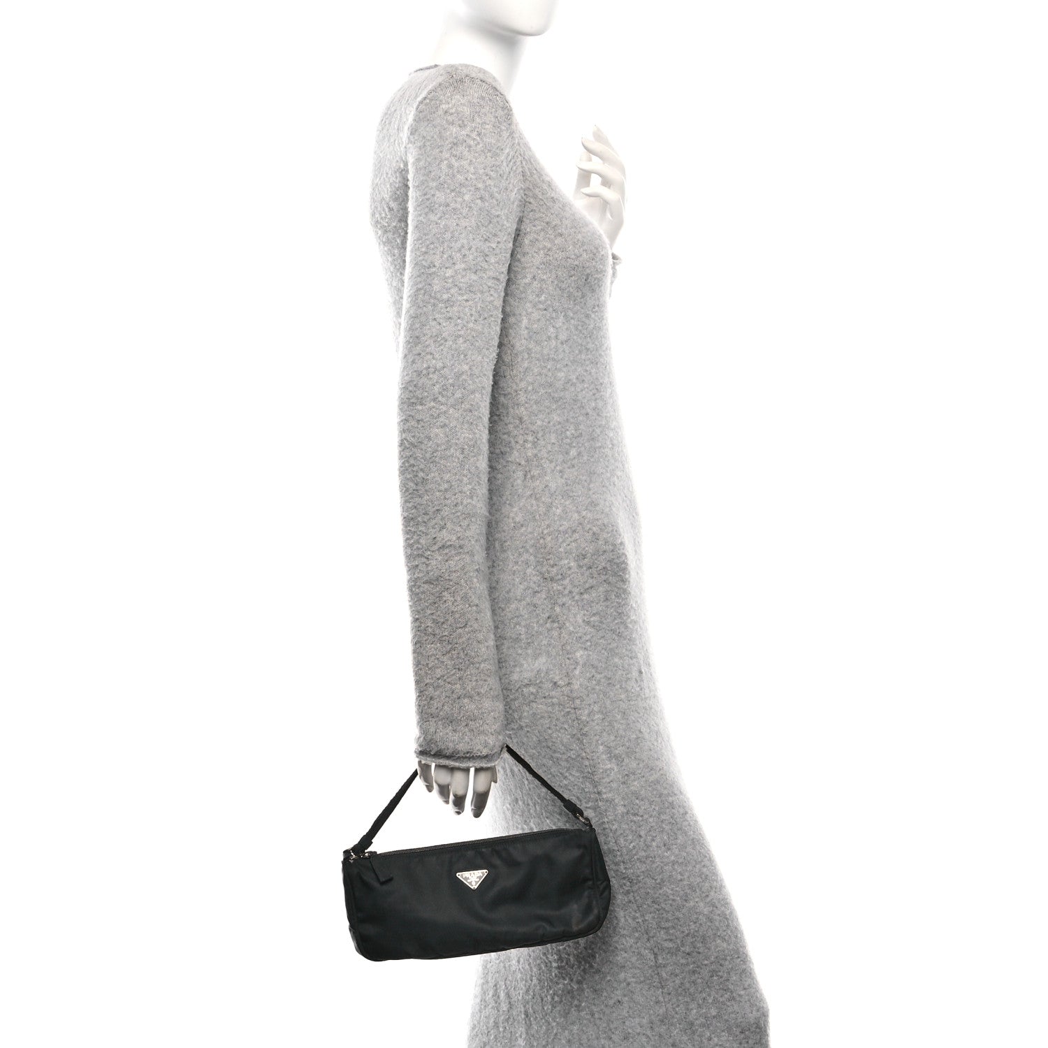 Prada Tessuto Nylon Sport Pochette Black 2 of 12
