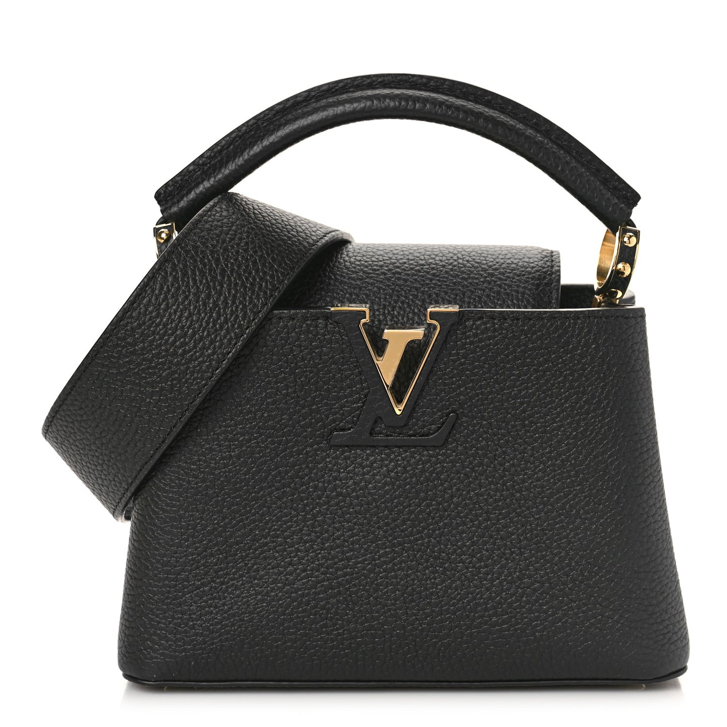 Taurillon Mini Capucines Black