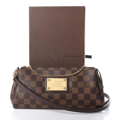 Louis Vuitton Damier Ebene Eva Clutch 10 of 10