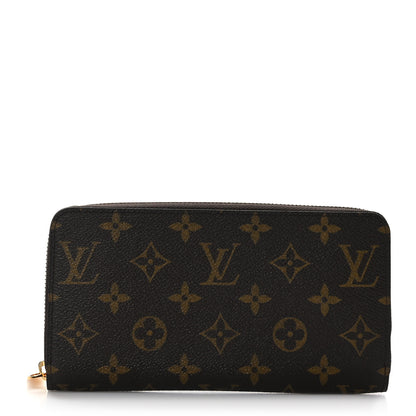 Louis Vuitton Monogram Zippy Retiro Wallet Black 1 of 6