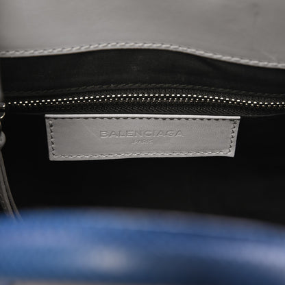 Balenciaga Smooth Calfskin Acrochord Mini All Afternoon Gris Cyan 7 of 10