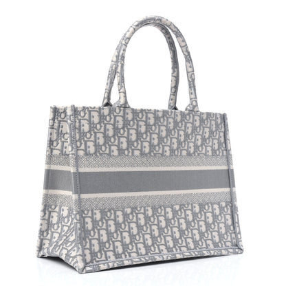 Christian Dior Oblique Medium Book Tote Grey 3 of 9
