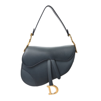 Christian Dior Gradient Calfskin Saddle Bag Gris 1 of 9
