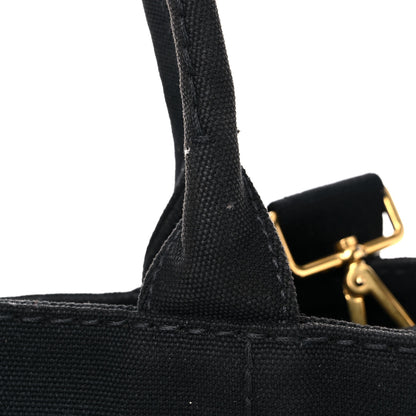 Prada Canapa Small Logo Tote Black 18 of 18