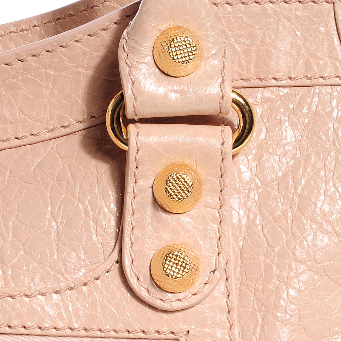Agneau Giant 12 Gold Hardware City Rose Aubepine Rose Light