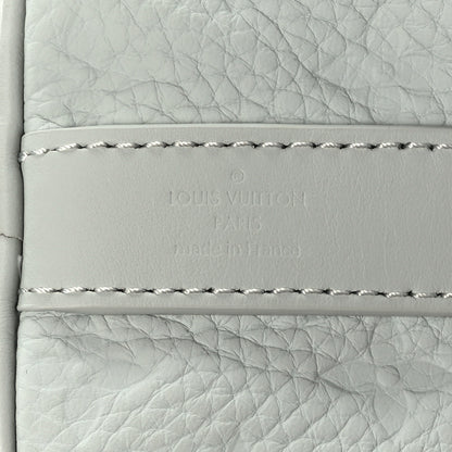 Louis Vuitton Monogram Taurillon Keepall Bandouliere 25 Mineral Gray 6 of 8