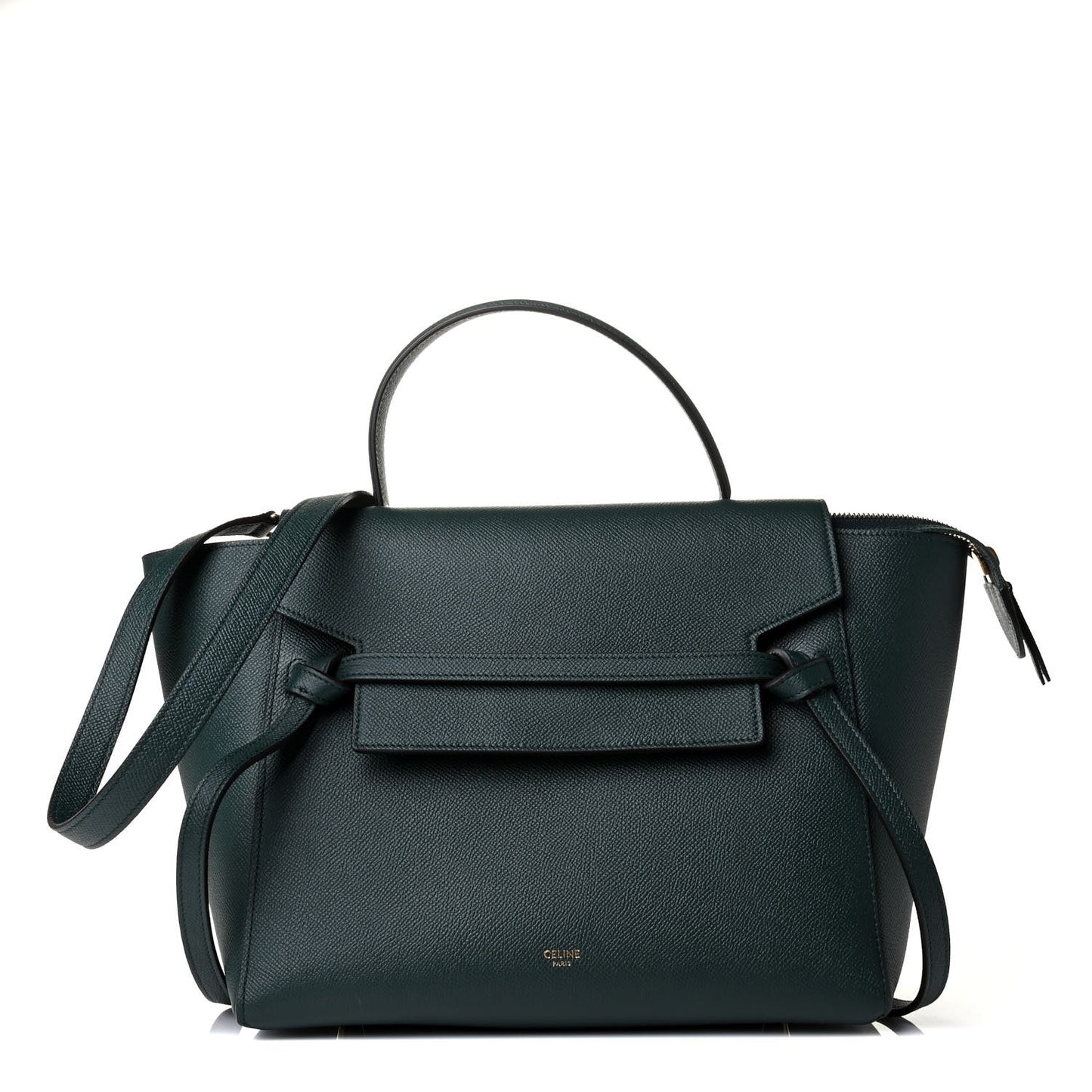 Baby Grained Calfskin Mini Belt Bag Amazone