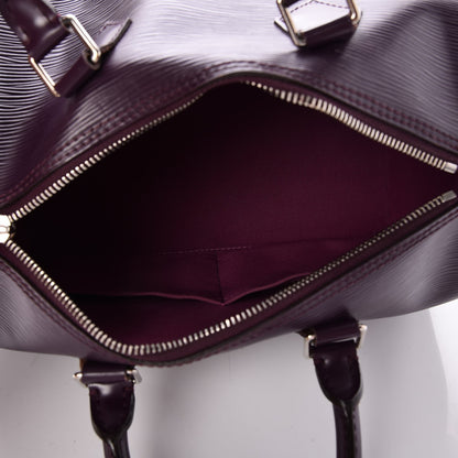 Louis Vuitton Epi Speedy 25 Cassis 6 of 11