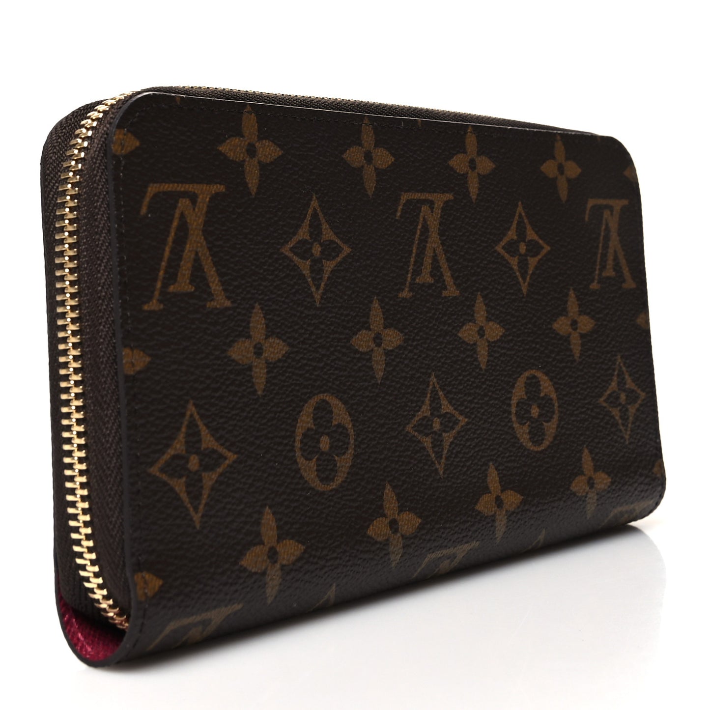 Monogram Zippy Wallet Fuchsia