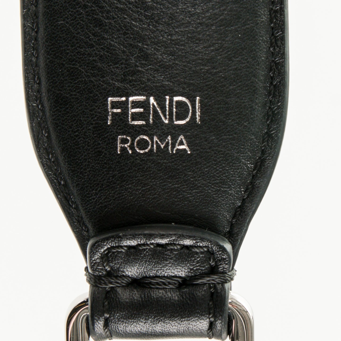 Vitello Dolce Nappa Patent Flowerland Studded Strap You Black