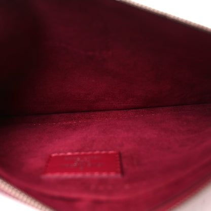 Louis Vuitton Epi Neverfull MM GM Pochette Fuchsia 5 of 6