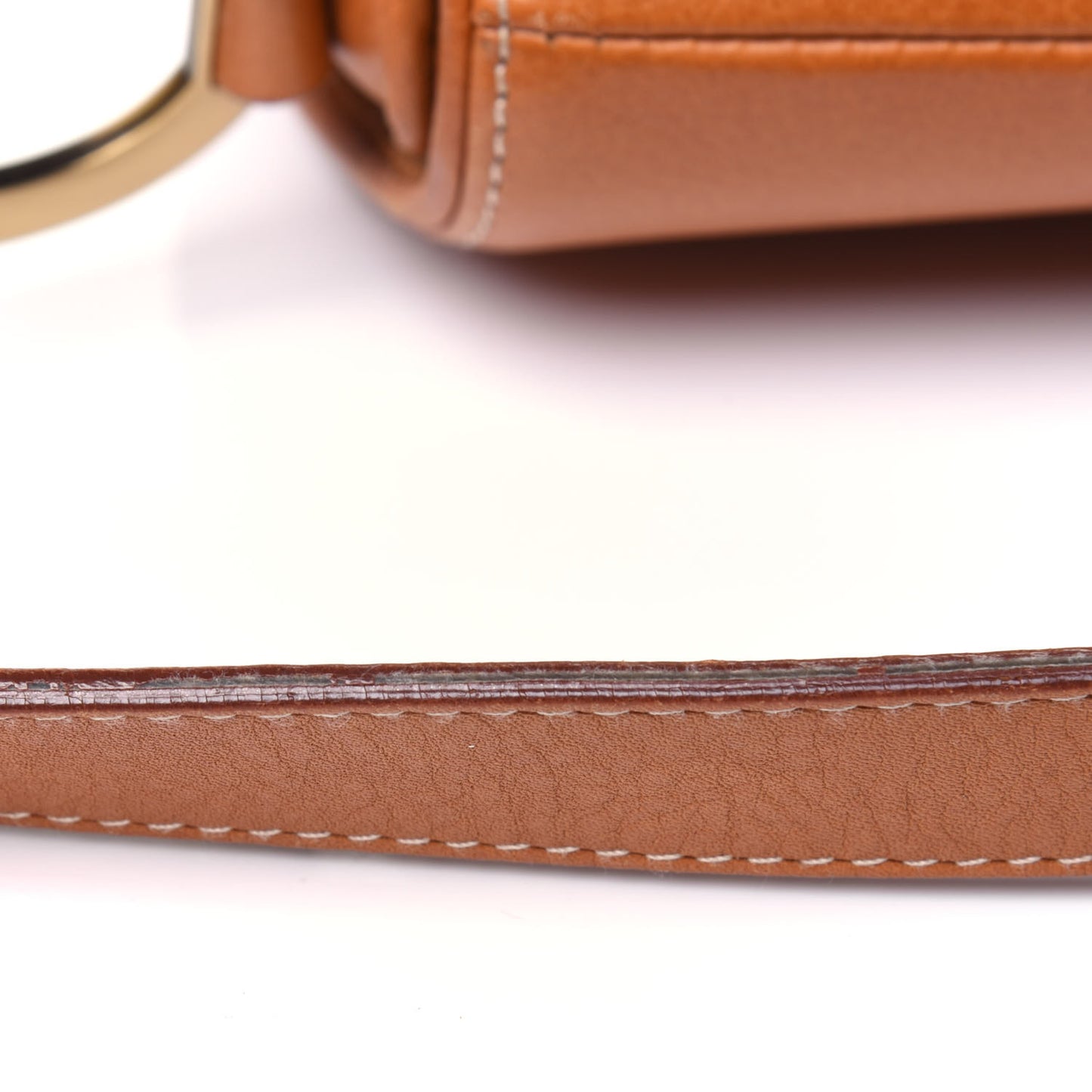 Calfskin Saddle Bag Tan