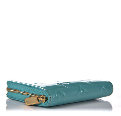 Louis Vuitton Vernis Zippy Coin Purse Blue Lagon 4 of 10