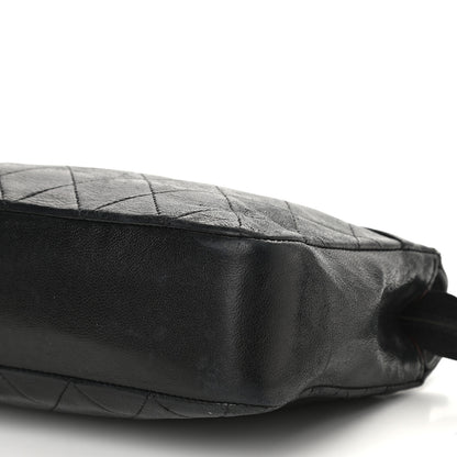 Chanel Lambskin Quilted Shoulder Bag Black 9 of 12