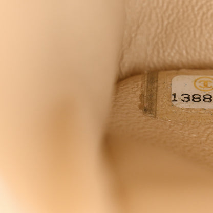 Chanel Lambskin Quilted Medium Double Flap Beige 7 of 14