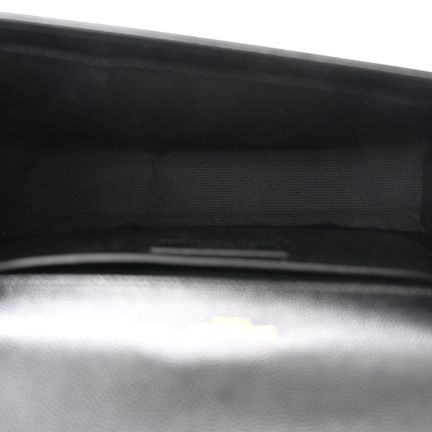 Saint Laurent Grain De Poudre Medium Classic Monogram Kate Satchel Black 5 of 10