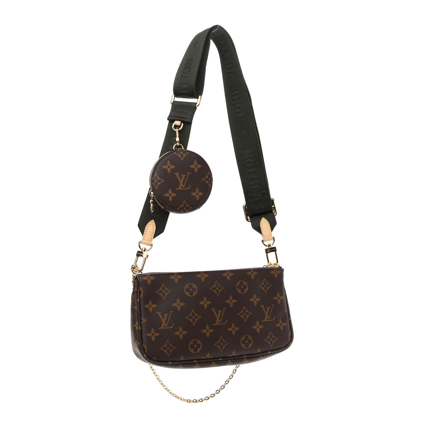 Monogram Multi Pochette Accessories Kaki