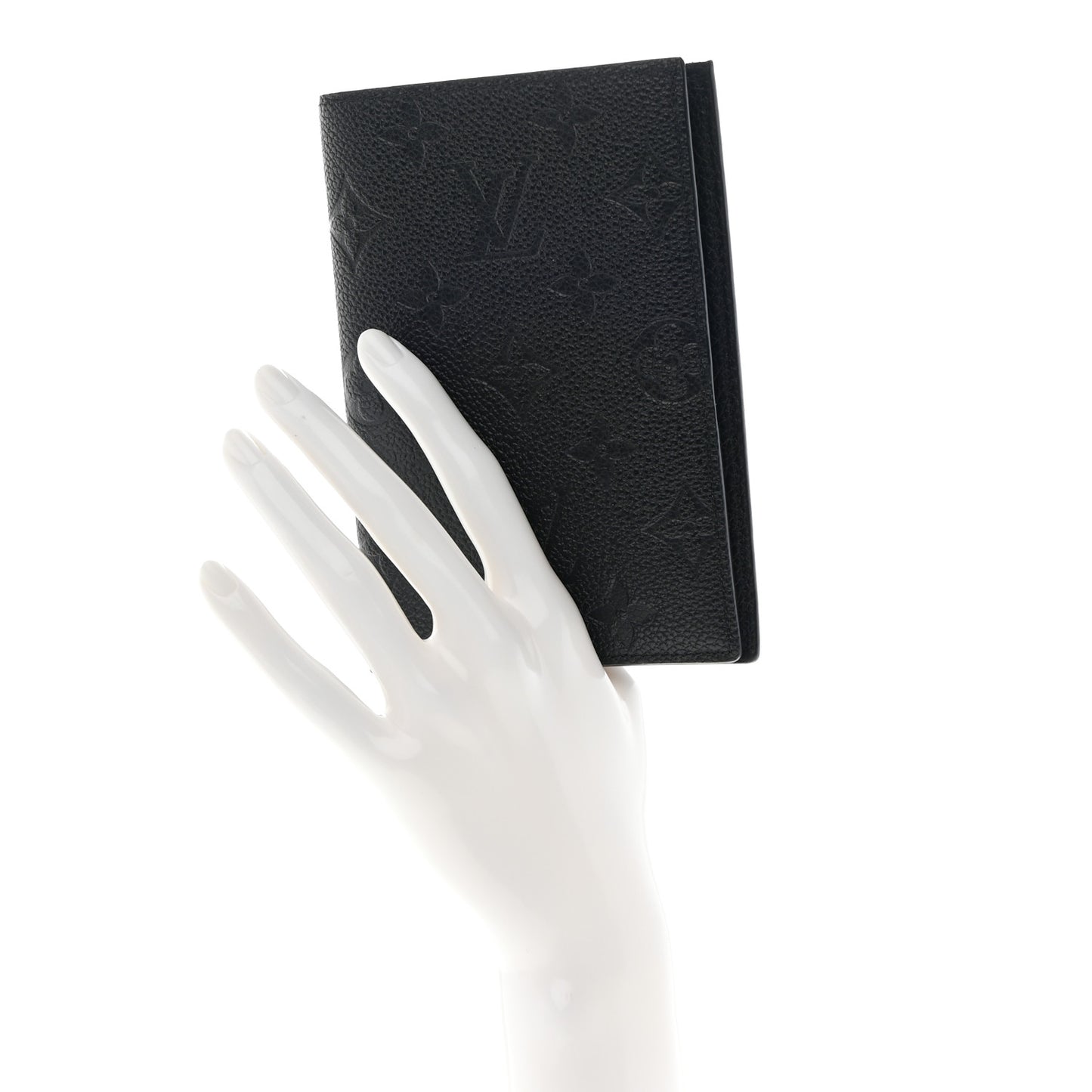 Empreinte Monogram Passport Cover Black