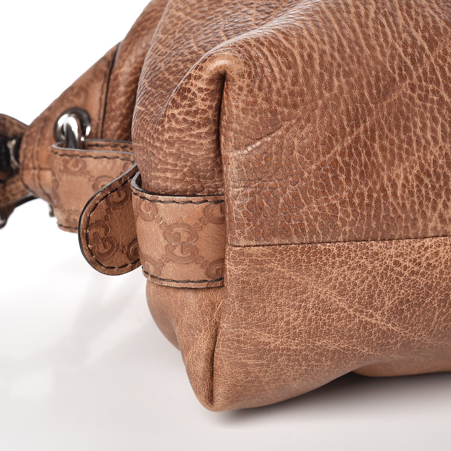Gucci Calfskin Medium Bamboo Bar Shoulder Bag Light Brown 20 of 24
