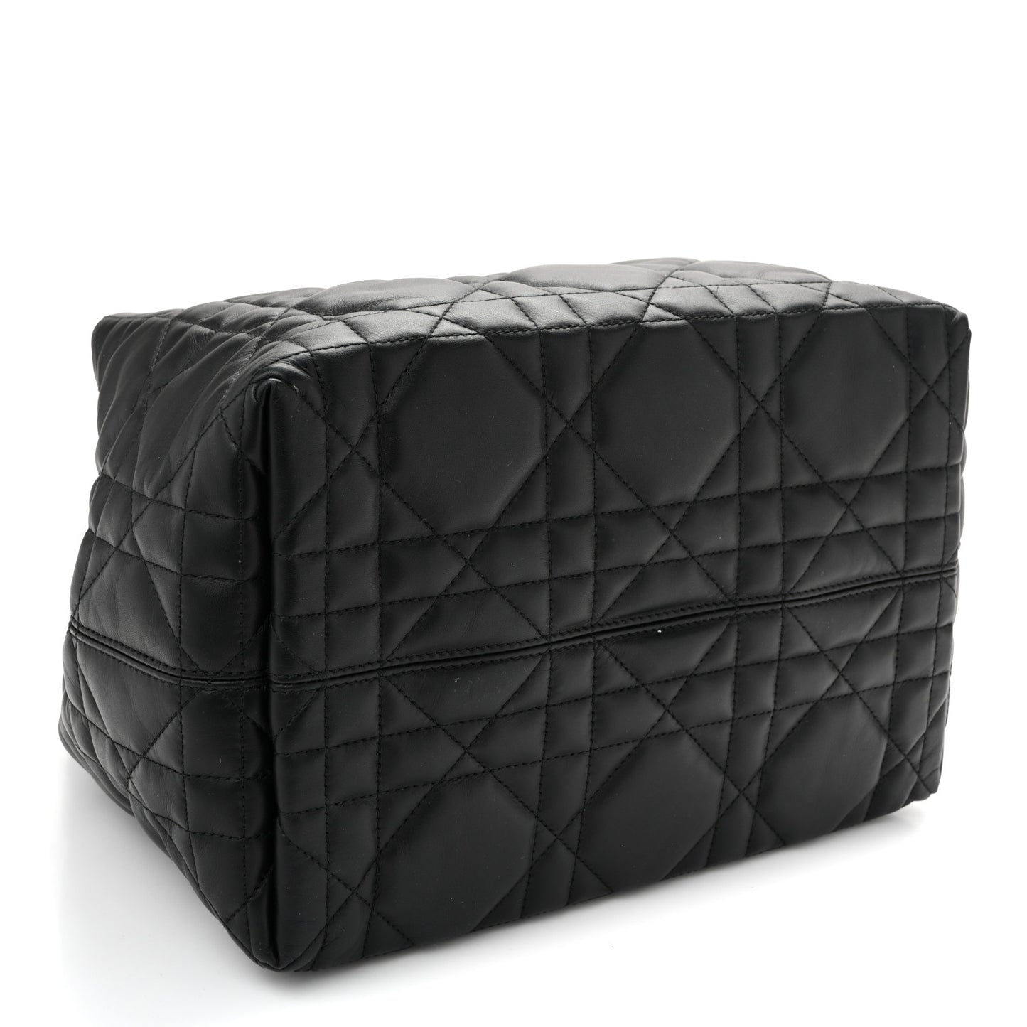 Calfskin Macrocannage Medium Toujours Black