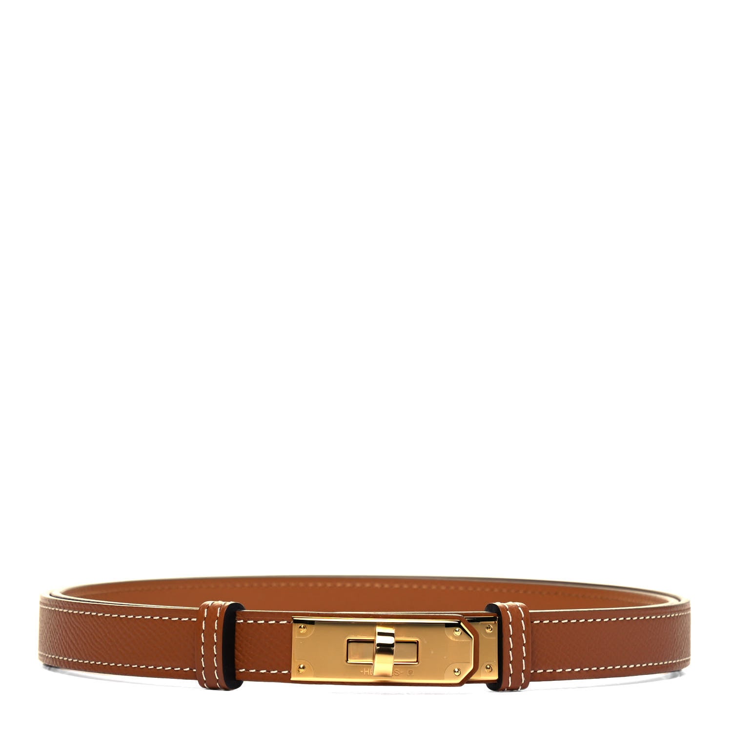 Hermes Epsom Kelly Belt Gold 1 of 3