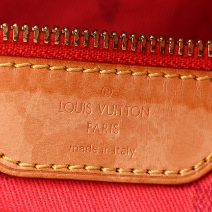 Louis Vuitton Denim Articles de Voyage Cabas Castillan Red 6 of 14