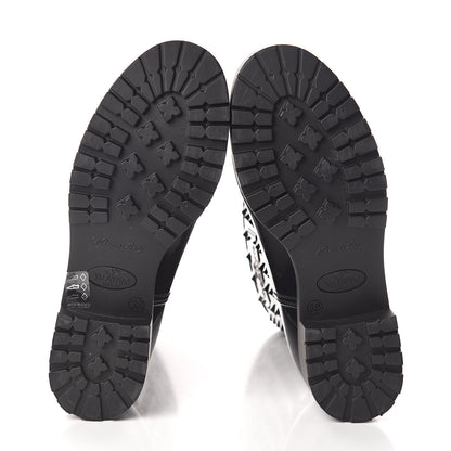Valentino Garavani Rubber Rockstud Short Rainboots 38 Black 7 of 9