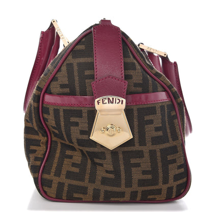 Fendi Zucca Medium Chef Boston Fuchsia 8 of 8