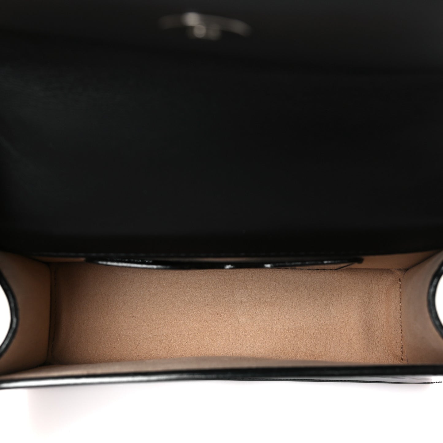 Patent Jeweled Satchel Black
