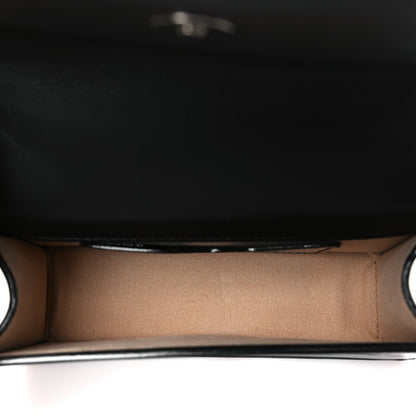 Alexander McQueen Patent Jeweled Satchel Black 5 of 9