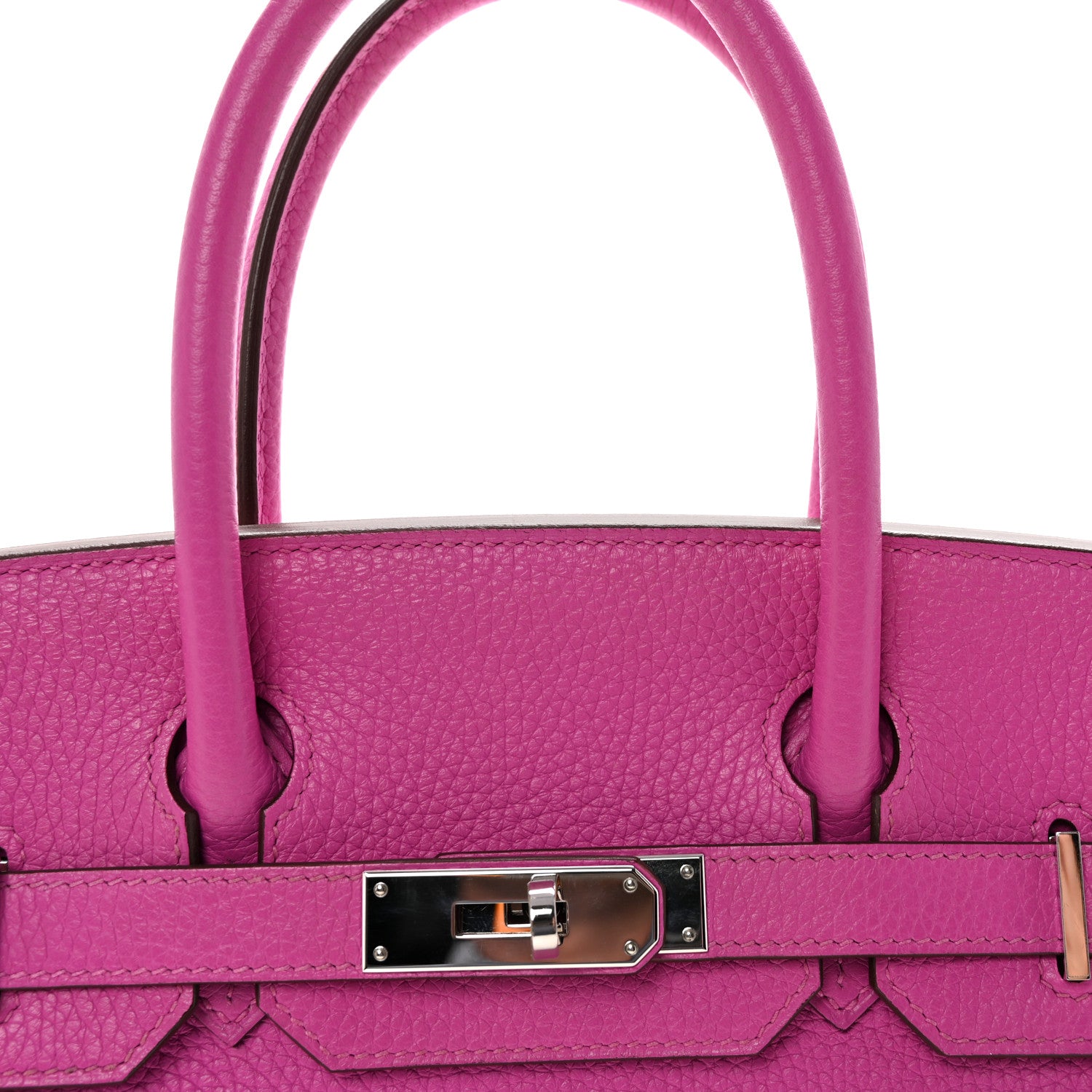 Hermes Taurillon Clemence Birkin 30 Magnolia 8 of 10