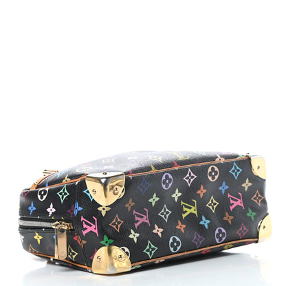 Louis Vuitton Monogram Multicolor Trouville Black 4 of 18